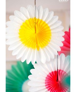 Papierblume als Dekoration