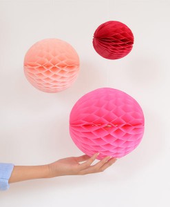 Papierwabenbälle sweet