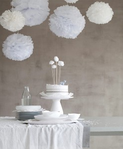 Seidenpapier-Poms von ENGEL