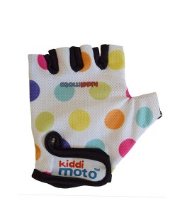 Fahrradhandschuhe DOTTY pastel auf mina-lola.com von kiddimoto