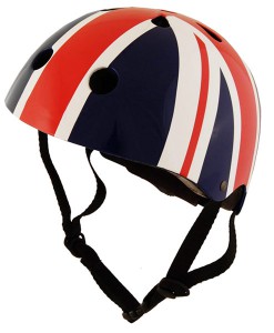 Helm "Union Jack" von kiddimoto auf www.mina-lola.com