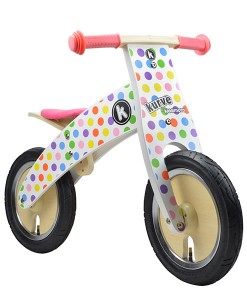 Laufrad DOTTY pastel auf mina-lola.com von kiddimoto