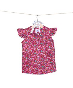 Kurzarmbluse "Violetta" von Miss Little auf www.mina-lola.com