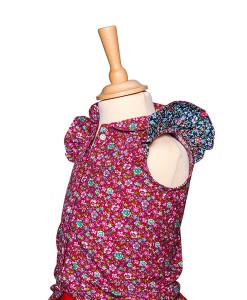 Kurzarmbluse "Violetta" von Miss Little auf www.mina-lola.com