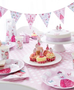 Pappteller für dein Prinzessinnen-Geburtstagsfest auf www.mina-lola.com