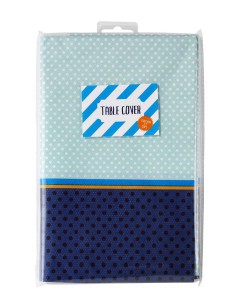 Blaues Party-Tischtuch aus Papier von talking tables auf www.mina-lola.com