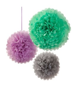 Schöne "Makronen" Poms von talking tables auf www.mina-lola.com