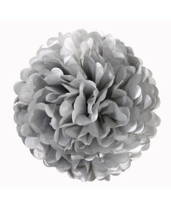 Pom-Poms Set in silber (Large) von Talking Tables auf www.mina-lola.com