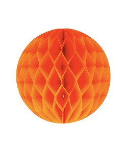 Honeycomb Ball in orange auf www.mina-lola.com