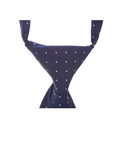 Krawatte Tupf in dunkleblau von Miss Little