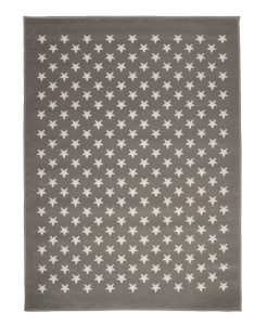 Acrylteppich grau mit Sternen auf www.mina-lola.com von Lorena Canals
