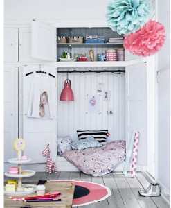 Runder Teppich in pink auf www.mina-lola.com von done by deer