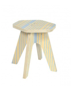 Kinderstuhl blue lines auf www.mina-lola.com von Studio delle Alpi