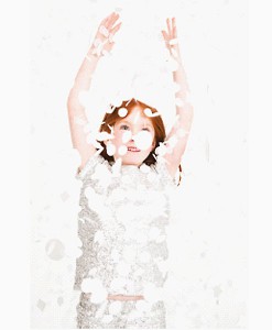 Silberne Konfettis auf www.mina-lola.com von my little day