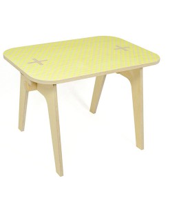 THE OFFICE TABLE mit neon-gelben Sternen auf www.mina-lola.com von Studio delle Alpi