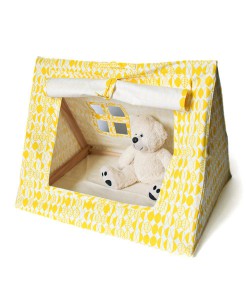 Mini Zelt in gelb auf www.mina-lola.com von deuz