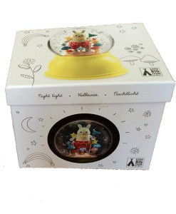Nachtlicht & Schneekugel "Kleiner Hase" auf www.mina-lola.com von djeco
