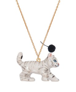 Kette weißer TIGER auf www.mina-lola.com von Mini Penny