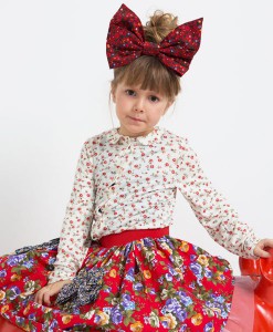 Jerseybluse VANILLA auf www.mina-lola.com von Miss Little