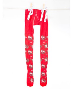 Strumpfhose Rosengarten auf www.mina-lola.com von Miss Little