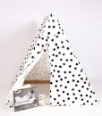 Kinderzelt in Tupf schwarz auf www.mina-lola.com von deuz