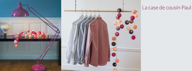 La case de cousin Paul Lichterketten auf mina-lola.com