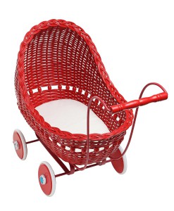Puppenwagen in rot auf www.mina-lola.com von smallstuff