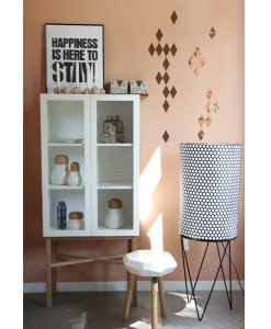 Rauten Wandsticker kupfer auf www.mina-lola.com von ohhmhh