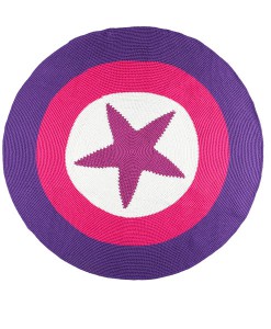 Teppich pink star auf www.mina-lola.com von smallstuff