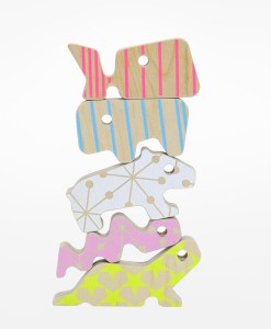 Holzspielzeug FIVE BUDDIES auf www.mina-lola.com von Studio delle Alpi