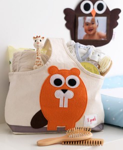 Aufbewahrungstasche BIBER auf www.mina-lola.com von 3sprouts