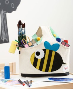 Aufbewahrungstasche Biene auf www.mina-lola.com von 3sprouts