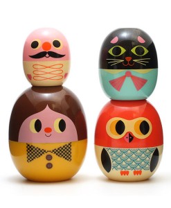 Babyoshka Gesichter auf mina-lola.com von Omm Design