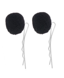 Haarspangen Pom schwarz auf mina-lola.com von A Mini Penny