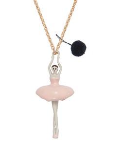 Kette pinke BALLERINA auf www.mina-lola.com von A Mini Penny