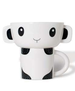 Schale&Tasse in Einem - PANDA auf mina-lola.com von Wee Gallery