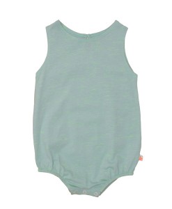 Baby Strampler in mint-neon auf mina-lola.com von Noe & Zoe