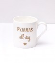 Tasse Pyjama all day auf mina-lola.com von Eulenschnitt