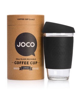 JOCO Kaffeebecher schwarz L auf mina-lola.com