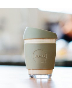 JOCO Kaffeebecher olive auf mina-lola.com
