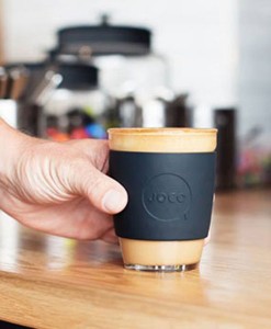 JOCO Kaffeebecher schwarz auf mina-lola.com