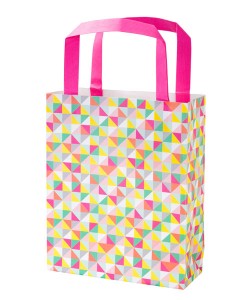 Papiertüten Dreiecke bunt auf mina-lola.com von Talking Tables