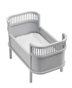 Puppenbett Rosaline grau auf mina-lola.com von smallstuff