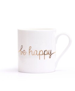 Tasse BE HAPPY auf mina-lola.com von Eulenschnitt
