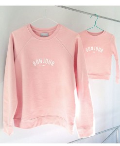 Sweater BONJOUR LADIES rosa auf mina-lola.com von Bob&Blossom