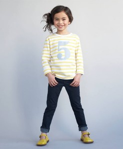 Geburtstagsshirt gelb-grau auf mina-lola.com von Bob&Blossom