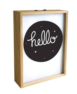 Poster-Lightbox A4 auf mina-lola.com von A little lovely company