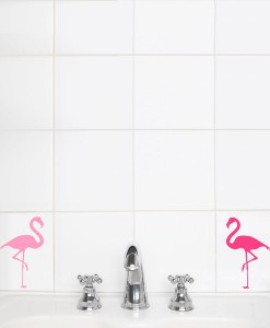 Wandsticker Flamingo auf mina-lola.com von Eulenschnitt