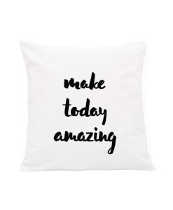 Kissen Make today amazing auf mina-lola.com von Eulenschnitt