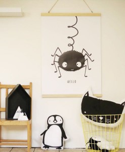 Kissen Pinguin auf mina-lola.com von A little lovely company